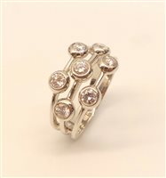 Ringe MONILE Dame in Platin Diamante 0.82 Ct AN3013P-15 - AN3013P-15